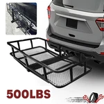 550 Lb Cargo Carrier Hitch Mount Basket Foldable Luggage Rack 2" Receiver. Fixed Price $92.43.