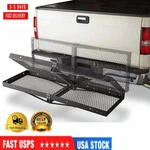 Hitch Mounted Folding Cargo Carrier Holder For Car/truck/suv Fits 1.25"RECEIVERS. Fixed Price $132.39.