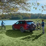 Ozark Trail Hitch Rack 2-BIKE Carrier 132LB,HB-304-2.. Fixed Price $199.98.