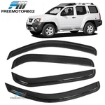 Fits 05-16 Nissan Xterra N50 Acrylic Window Visors Rain Sun Guard Deflector. Fixed Price $26.98.