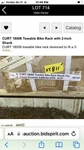 Bicycle Rack Curt Manufacturing 18008 Shank For Towable Bike. Fixed Price $28.50.
