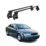Smooth Roof Racks Cross Bars Luggage Carrier For Audi A4 Sedan 2002-2008 Black. Fixed Price $189.99.