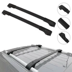 Cross Bar For 2007-2017 Jeep Patriot Black Roof Rack Set Luggage Cargo Carrier. Fixed Price $81.25.