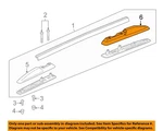 Gm Oem 10-17 Limited,acadia Roof Luggage Carrier-rear Support 20888390. Fixed Price $47.34.