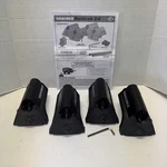 Yakima Railgrab Roof Rack Towers Set 4 With Original Box. Fixed Price $79.00.