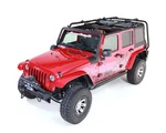 Rugged Ridge Roof Rack Fits 07-18 Jeep 4-DOOR Wrangler. Fixed Price $779.99.