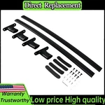 Set Black Aluminum Matte Roof Rack Cross Bars Fit Ford Explorer 2016-2019. Fixed Price $65.27.