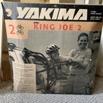 Yakima King Joe Pro Bike Rack; Rear Trunk Mount; 02619; Black- Unopened Box. Fixed Price $100.00.