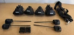 Thule Roof Rack Clamp Foot Four Pack With Kit Black. Fixed Price $125.00.