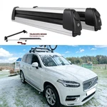 For Volvo XC90 XC60 Ski Snowboard Roof Racks Cross Bars Carriers +lock. Fixed Price $115.19.