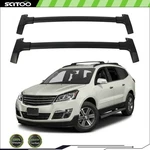 Fits Chevrolet Traverse 2009-2017 Luggage Cargo Carrier Roof Racks Cross Bars. Fixed Price $79.41.