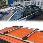 Audi A6 C7 Allroad Quattro 2012-2023 For Roof Rack Cross Bars Silver Raised Rail. Fixed Price $159.00.