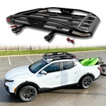 For Hyundai Santa Cruz 2022-26 50" Roof Rack Basket Luggage Carrier W/led Light. Fixed Price $229.33.