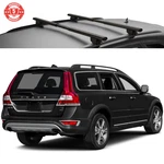 For Volvo XC70 2003-2016 Roof Rack Crossbars Black Aluminum. Fixed Price $129.99.