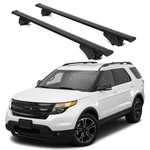 Erkul Roof Rack Cross Bars Ford Explorer 2011-2015 Raised Rails Open-box. Fixed Price $89.99.
