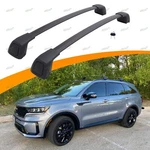 Pcs Cross Bars Fit For Kia Sorento 2021-2023 Black Luggage Roof Racks. Fixed Price $109.00.
