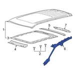 Genuine Ford Roof Rail LB5Z-7855115-CC. Fixed Price $400.11.