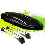 Alumnum Cross Bar Cargo Top Roof Luggage Box W/lock Keys For Bmw X1 10-15 Black. Fixed Price $736.00.