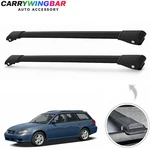 For Subaru Legacy Wagon 2003-2008 Roof Rack Black Cross Bars Fits Flush Rails. Fixed Price $139.00.