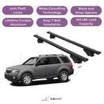 Erkul Roof Rack Cross Bars For Mazda Tribute 2001-2011 Raised Rails Black. Fixed Price $154.90.