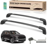 Hyundai Santa Fe Roof Rack Cross Bars 2019-2023 Aluminum Cargo Carrier 165LBS. Fixed Price $72.95.