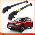 2X Roof Rack Top Cargo Carrier For Jeep Compass 2011-2016 Luggage Black Set. Fixed Price $79.89.