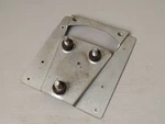 T2 Bus Spare Tire Front Mount, 68-79, Used, Vwoa Accessory. Fixed Price $50.00.