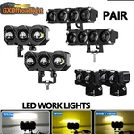 4INCH Yellow White Led Work Light Bar Flood Spot Driving Offroad Fit Jeep. Fixed Price $58.81.