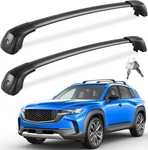 Roof Rack Cross Bars 330LBS Mazda CX-50 2023-2026 Lockable Black Heavy Duty. Fixed Price $209.99.