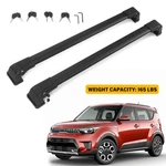 For Kia Soul 2014-2019 Roof Rack Cross Bar Luggage Carrier Black Pcs Aluminium. Fixed Price $72.59.