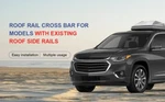 Mostplus Roof Rack Cross Bar Rail Compatible With 2018 - 2021 Chevy Traverse. Fixed Price $85.00.