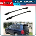 ?fits 08-13 Toyota Highlander Black Roof Rack Cargo Rail New Aluminum. Fixed Price $64.59.