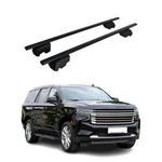 Roof Racks Luggage Carrier Cross Bars Iron For Chevrolet Tahoe 2021-2026 Black. Fixed Price $149.99.