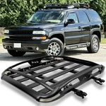 For Chevrolet Tahoe 50"X38" Roof Rack Luggage Cargo Basket+cross Bar W/led Light. Fixed Price $229.11.
