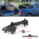 Full-size Modular Adjustable Bed Rack Roll Bar For Ranger /F-150 W/tire Carrier. Fixed Price $658.98.