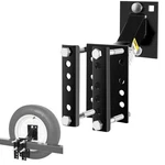 Spare Tire Carrier Trailer Mount Wheel Holder Camper Rv Boat Tongue Powder Coat. Fixed Price $33.19.