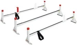 2163 Steel Full-size Van Rack With Cross Members Durable Black Finish. Fixed Price $1219.99.