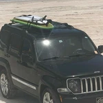 Alu Roof Rack Cross Bars/rails Fit For Jeep Liberty Kk 2008-2012, Black Set. Fixed Price $161.41.