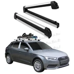 Ski Snowboard Top Roof Rack Carrier Cross Bars + Lock For Audi A3 A4 A6 A8 Q7 Q5. Fixed Price $119.04.