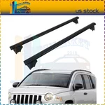 New Black Roof Rack Cross Bar Rails Kit Luggage Cargo For 2008-2010 Jeep Compass. Fixed Price $93.78.