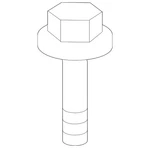 Genuine Toyota End Support Bolt 63230-42010. Fixed Price $7.54.