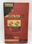 Nos Thule Railing Foot Pack 415 Feet For Square Crossbars & Raised Roof Rails. Fixed Price $143.99.