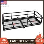 750LB Folding Trailer Hitch Mount Cargo Carrier Basket Rear Luggage Rack Camping. Fixed Price $149.68.