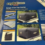 Rightline Gear Range 3 Top Carrier 18 Cu Ft Suv Minivan Roof Cargo Bag. Fixed Price $49.95.
