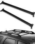 Roof Rack Cross Bars Ford Escape 2008-2012 Black Cargo Kayak Canoe Side Rails. Fixed Price $115.99.