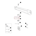 Thule T-track Screw 29MM For Snowpack 54127. Fixed Price $6.54.