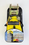 Yellow 15' Ratchet Tie Down With Hooks Highland 1151766. Fixed Price $10.75.