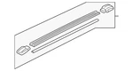 Genuine Ford Rail Roof Rack Side 8E6Z-7855115-AB. Fixed Price $102.62.