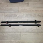 Yakima Subaru Roof Rack Cross Bars Straps Black Good 51.5 Inch Rails Set 2. Fixed Price $159.20.