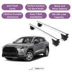 Erkul Roof Rack Crossbars For Toyota Corolla 2022-2025 Naked Aluminum. Fixed Price $289.90.